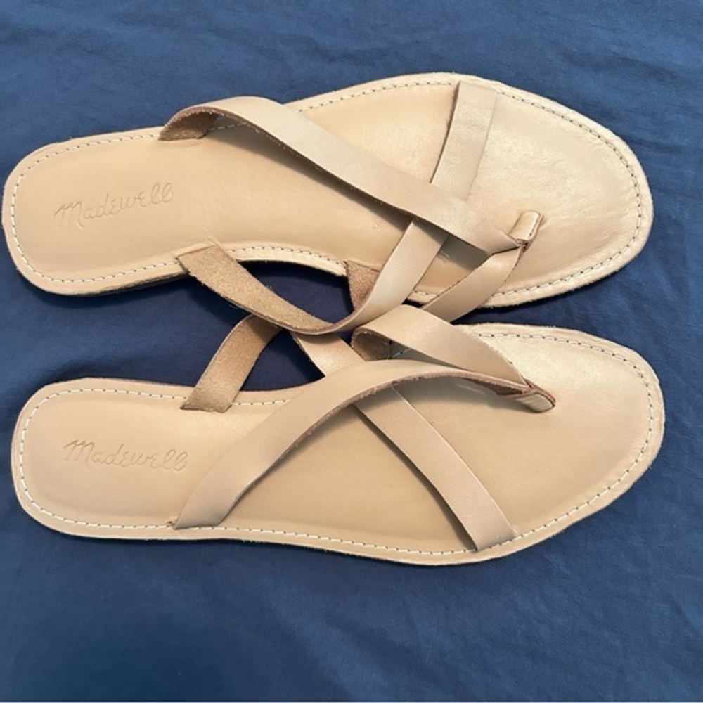 NEW Madewell Boardwalk Thong Sandal- NWOB 9.5